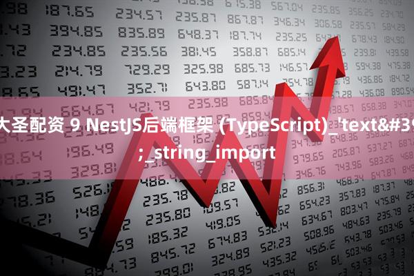 大圣配资 9 NestJS后端框架 (TypeScript)_'text'_string_import