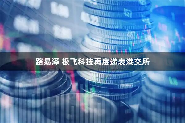 路易泽 极飞科技再度递表港交所