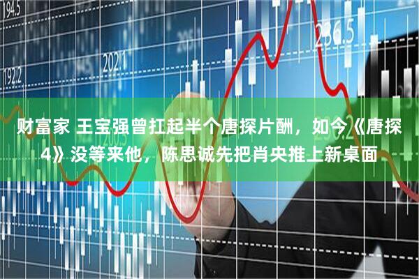财富家 王宝强曾扛起半个唐探片酬，如今《唐探4》没等来他，陈思诚先把肖央推上新桌面